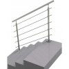 Zábradlí UMAKOV Nerezové zábradlí na schody, 1500x1000mm, VS - sada pro montáž A-ZVS100-1500
