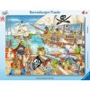 Puzzle Ravensburger Útok pirátů 36 dílků