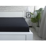 Xpose Jersey prostěradlo Exclusive černé 160x200 – Zboží Mobilmania