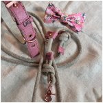 ManMat Vodítko s amortizérem Ski šňůra pro 1 psa výšivka – Zboží Mobilmania