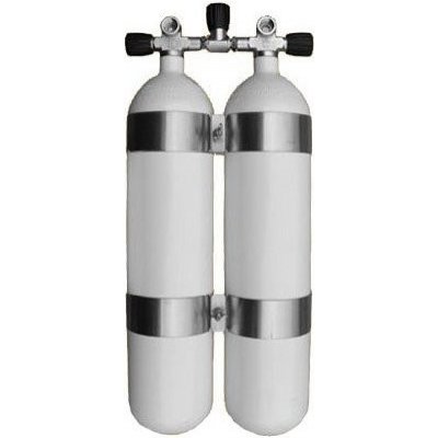 Vítkovice Cylinders Dvojče 2x6 L 300 Bar DIR skruže manifold – Zboží Dáma