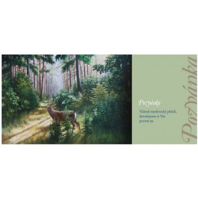 E-myslivost Pozvánka na lov - jelen sika – Hledejceny.cz