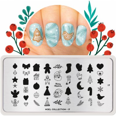 Image destička MoYou Noel 17 – Zboží Dáma