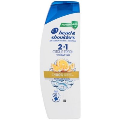 Head & Shoulders Citrus Fresh 2v1 šampon a kondicioner 400 ml – Zbozi.Blesk.cz