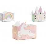 PartyDeco PartyDeco Dekorativní boxy na sladkosti - Jednorožec mix – Sleviste.cz