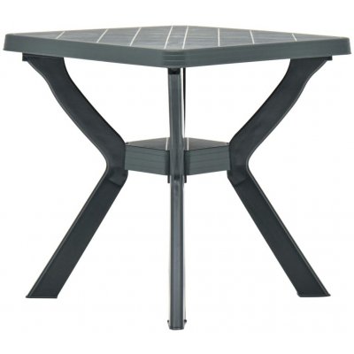 OMAXI 859835 Bistro stolek zelený 70 x 70 x 72 cm plast – Hledejceny.cz