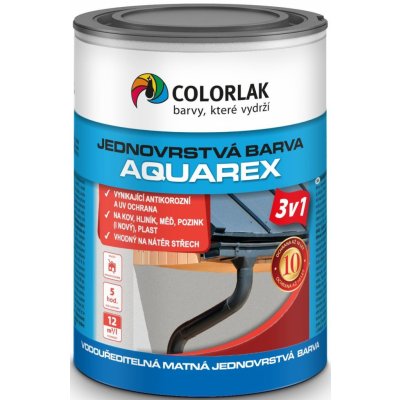 Colorlak Aquarex 4 l Šedá – Zboží Mobilmania