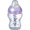 Láhev a nápitka Tommee Tippee kojenecká láhev Advanced AntiColic vínová 260ml