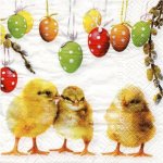 MFP 2010818 ubrousek P velikonoce TL339000 33x33cm – Zboží Dáma