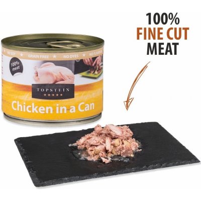 Topstein Chicken in a Can 200 g – Zbozi.Blesk.cz