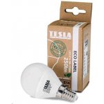 Tesla LED MG140330-1, žárovka miniglobe, E14, 3W, 230V, 250lm, 3000k – Zboží Živě