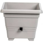 Plastia květináč samozavlažovací Bergamot - taupe 50x50 cm – Zboží Dáma