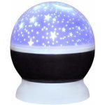 SOLIGHT LED vánoční projekční koule RGB multicolor 9 režimů otáčení USB 4x AAA – Zboží Dáma