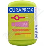 Curaprox Travel set zelený 2 ks zubních kartáčků + zubní pasta 10 ml dárková sada – Hledejceny.cz