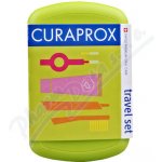 Curaprox Travel set zelený 2 ks zubních kartáčků + zubní pasta 10 ml dárková sada – Zboží Dáma