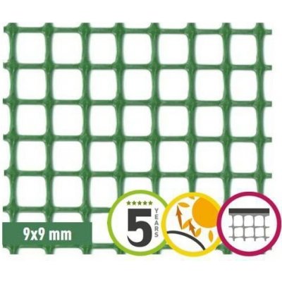 TENAX Plastové pletivo 0,5x5m síť QUADRA 10 – Hledejceny.cz