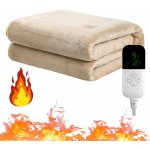 Decdeal Elektrická vyhřívací Flanelová deka 180x130cm – Zbozi.Blesk.cz