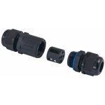 SOLIGHT Kabelová vodotěsná spojka uni, IP68, 5-9/9-12mm, max 1,5mm2 – Sleviste.cz