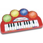 Bontempi dětské elektronické klávesy se světelnými efekty červené – Zboží Mobilmania