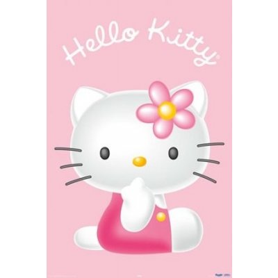 Plakát - Hello Kitty 3d – Zbozi.Blesk.cz