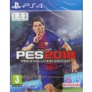 Hra na PS4 Pro Evolution Soccer 2018