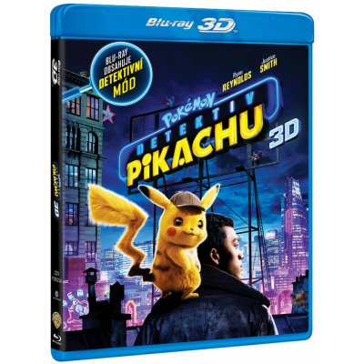 Pokémon: Detektiv Pikachu 2D+3D BD – Zboží Mobilmania