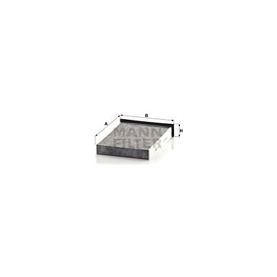 CUK2316 MANN-FILTER Filtr, vzduch v interiéru – Hledejceny.cz