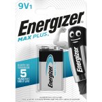 Energizer Max Plus 9 V 1ks EN-53542338900 – Zbozi.Blesk.cz