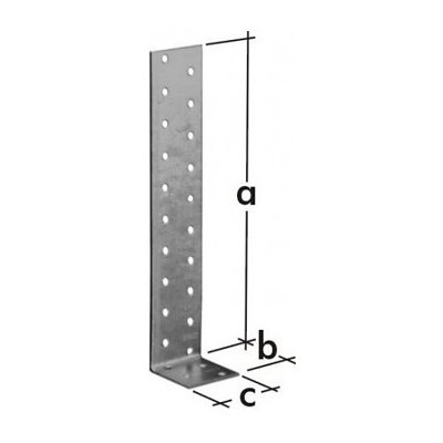 Domax úhelník kotevní KK1, 200x40x40mm DMX4151 – Zboží Mobilmania