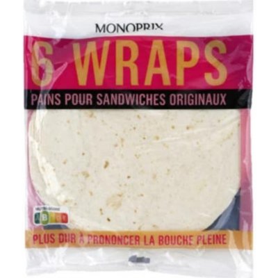 Monoprix Sendvičové Wrapy 370 g – Zboží Dáma