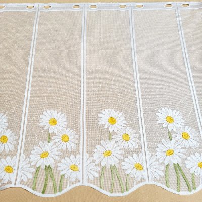 Vitrážová záclona KOPRETINY 80 cm – Zboží Mobilmania