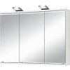 Koupelnový nábytek Jokey Zrcadlová skříňka s LED osvětlením LENA, 60 × 80 × 16 cm 112113420-0110
