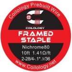 Coilology Fused Clapton odporový drát Ni80 2-26/36 3m – Sleviste.cz