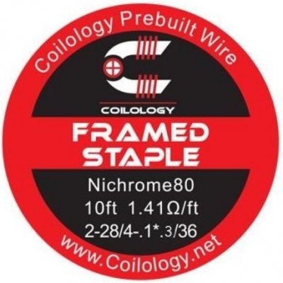 Coilology Fused Clapton odporový drát Ni80 2-26/36 3m – Sleviste.cz