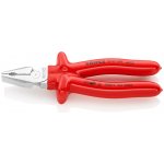 Silové kombinované kleště s máčenou izolací 200 mm KNIPEX 02 07 200 – Sleviste.cz