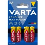 Varta LongLife Max Power AA 4ks 4706101404 – Zboží Živě