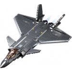 Sluban B1187 Neviditelný letoun J-20 s kovovým povlakem – Zboží Dáma
