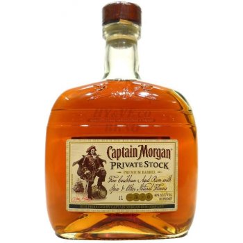 Captain Morgan Private Stock 40% 1 l (holá láhev)