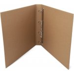 Kroužkové album na scrapbook z kraftového kartonu 36,5x32,5x4cm přírodní - 1 ks – Hledejceny.cz
