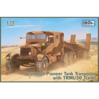 IBG Scammell Pioneer Tank Transporter with TRMU30 Trailer 1:72