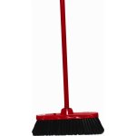 Fave smeták Viktoria s tyčí červený 128 x 30 x 5 cm chlup 7 cm – Hledejceny.cz