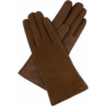 Kreibich dámské rukavice s podšívkou vlna kombinované hnědá – Zboží Mobilmania