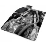 Sablio Plážová deka Motor 200x140 cm – Zboží Dáma