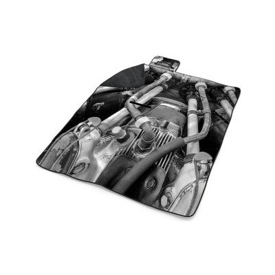 Sablio Plážová deka Motor 200x140 cm – Zboží Dáma