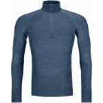 Ortovox funkční tričko 230 Competition Zip Neck petrol blue – Zboží Dáma