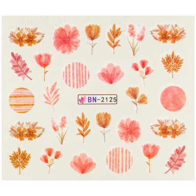 BIO nails Vodolepka BN 2125 květy – Hledejceny.cz