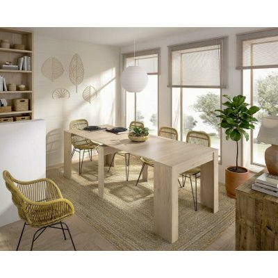 Dekit Aldo Kiona Rozkládací jídelní stůl světlý dub – Sleviste.cz