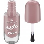 Essence Nail Colour Gel lak na nehty 30 Nude to Know 8 ml – Zboží Dáma