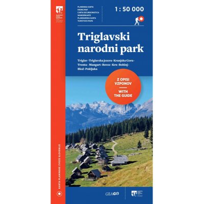 PZS Slovenia Triglavski narodni park - turistická mapa