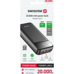 Swissten 20000 mAh Power Line II černá – Zboží Mobilmania